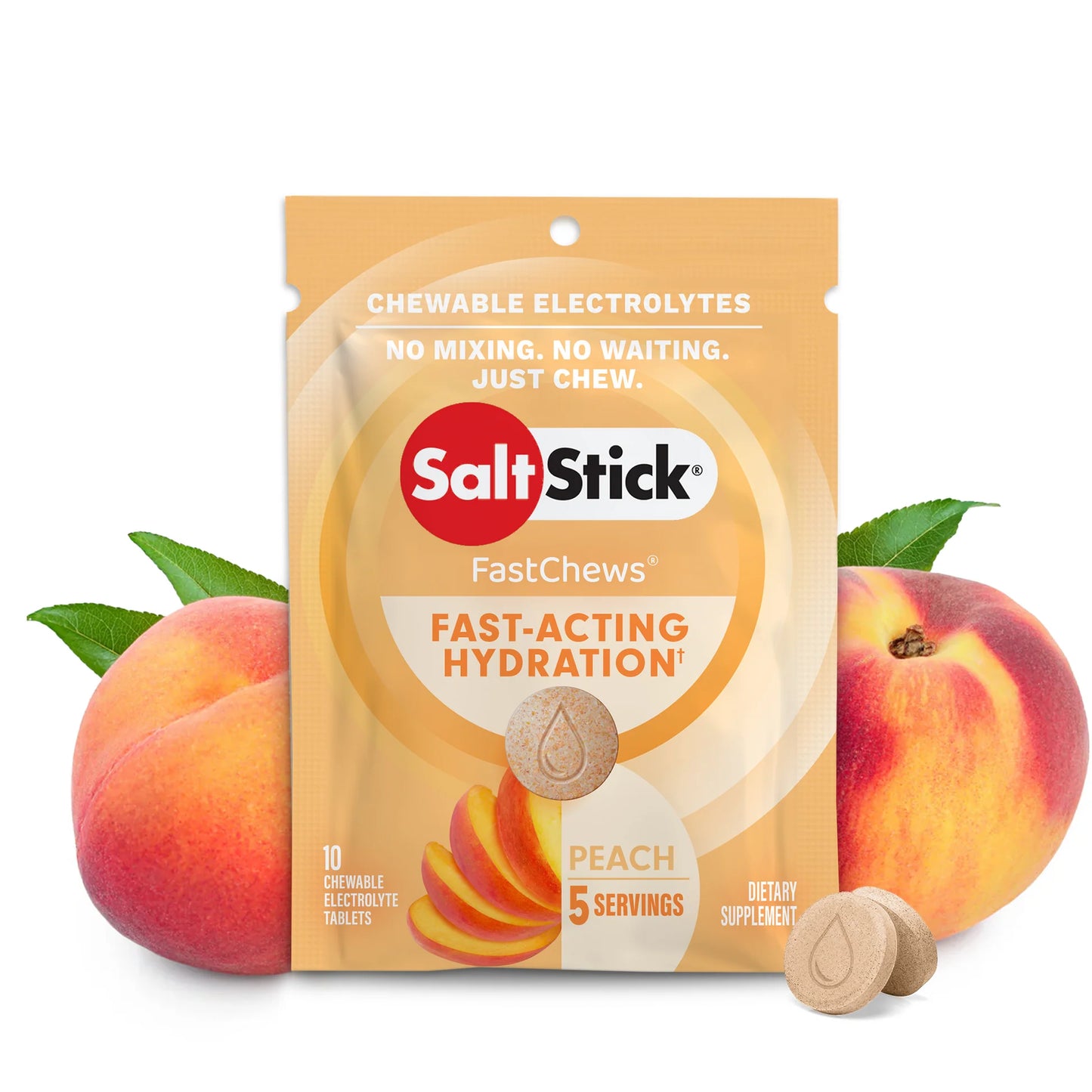 SaltStick FastChews Peach x10