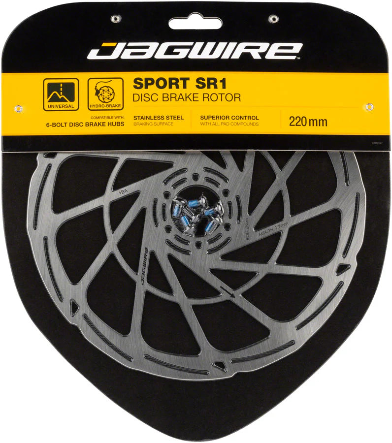 JagWire Sport SR1 180mm Disc Brake Rotor