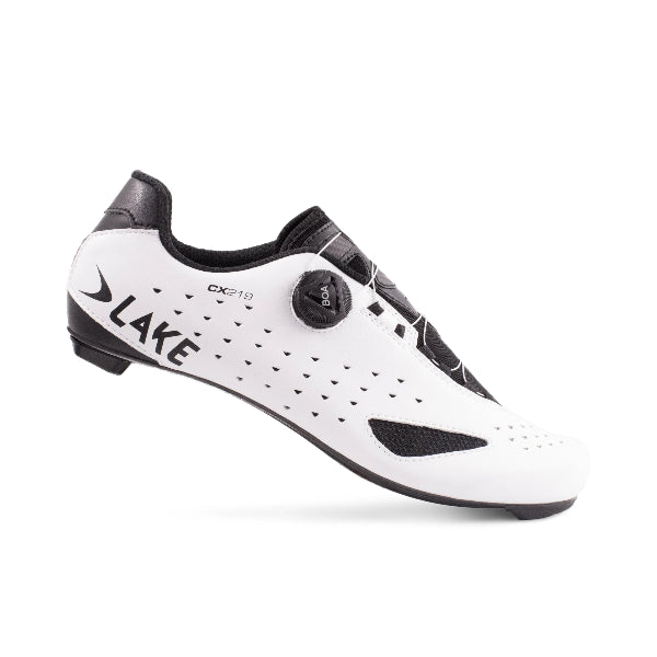 Lake CX-219 Road Shoes White/Black