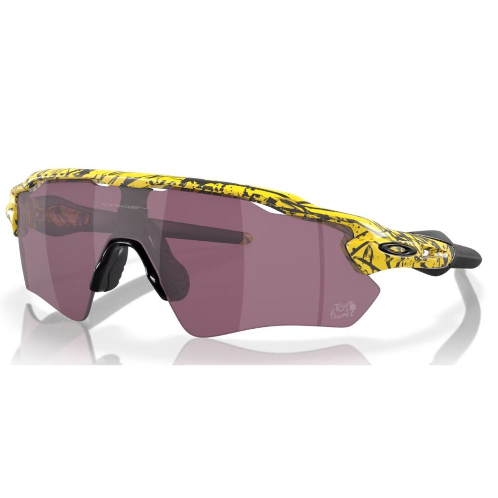 Oakley Radar EV Path TDF Splatter Frame Prizm Road Black Lenses 9208-5269