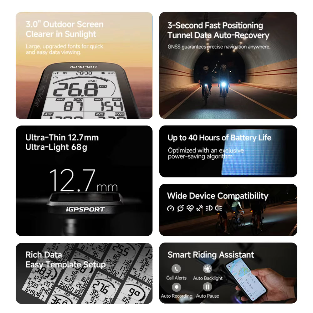 IGPSPORT BSC100 MAX bike GPS Computer