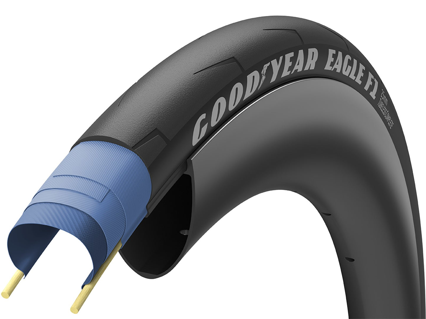 Goodyear Eagle F1 700x30c Tubeless Black/Black