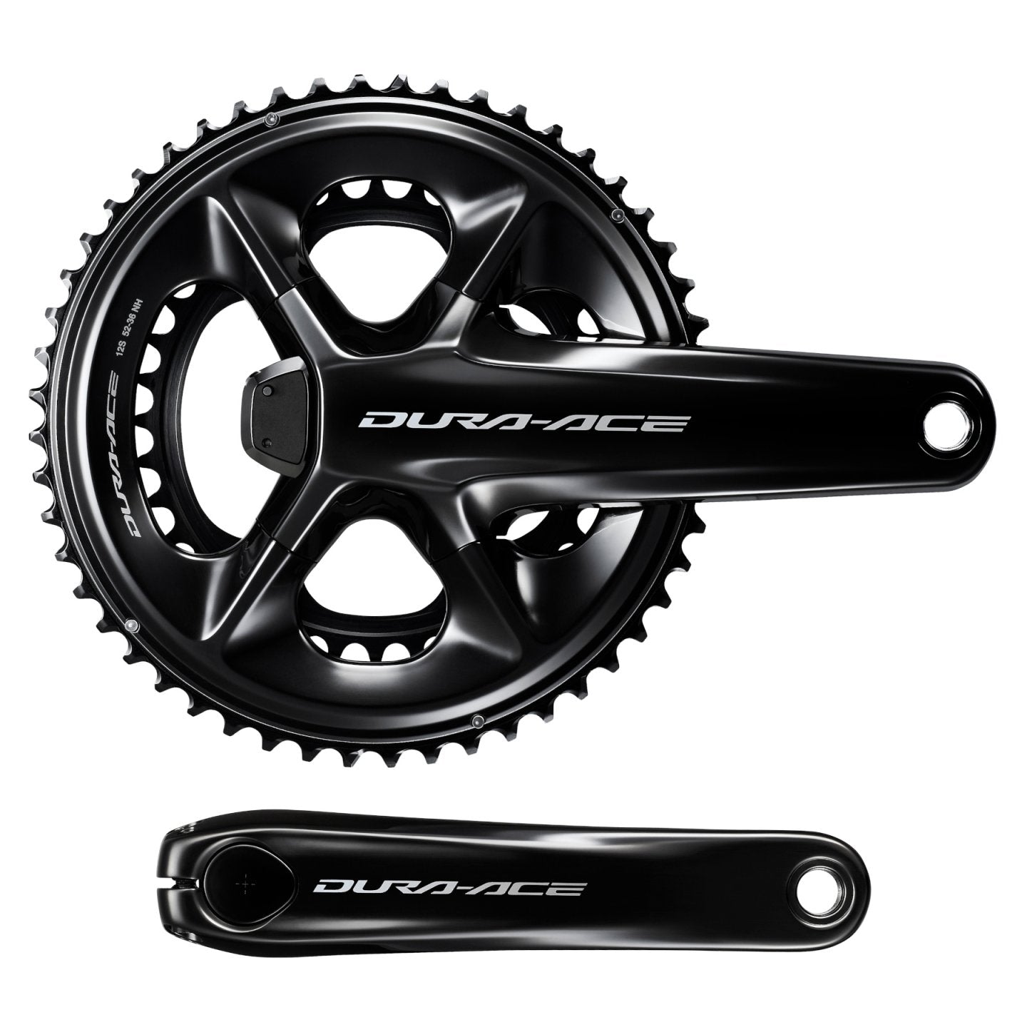Shimano Dura Ace FC-R9200-P Powermeter Crankset - 2x12-speed - black