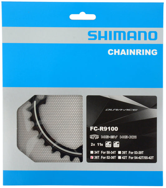 Shimano Chainring FC-R9100 DURA ACE 36T 11S For (52-36T)