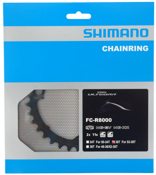 SHIMANO CHAINRING FC-R8000 ULTEGRA 39T FOR 53-39T 11S
