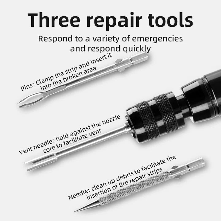 ROCKBROS Vacuum Aluminum Alloy Tire Repair Tool Compact Portable