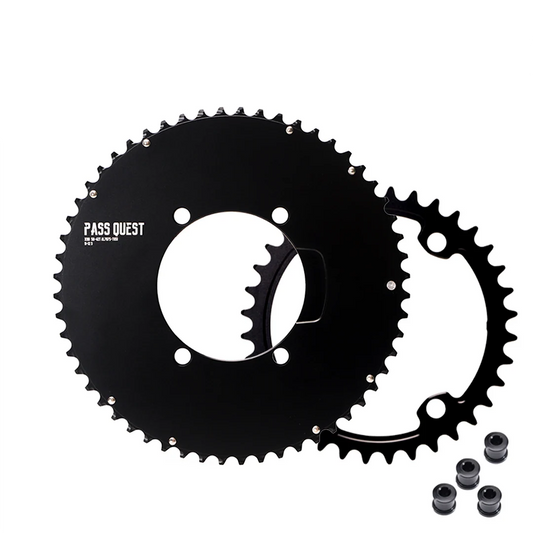 PASS QUEST 2X X110BCD Sprocket AERO Road bike Gravel bike 11-12s