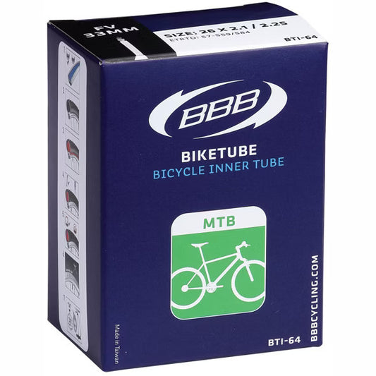 BBB BTI-68 Inner Tube 27.5x2.10/2.35 48mm Presta