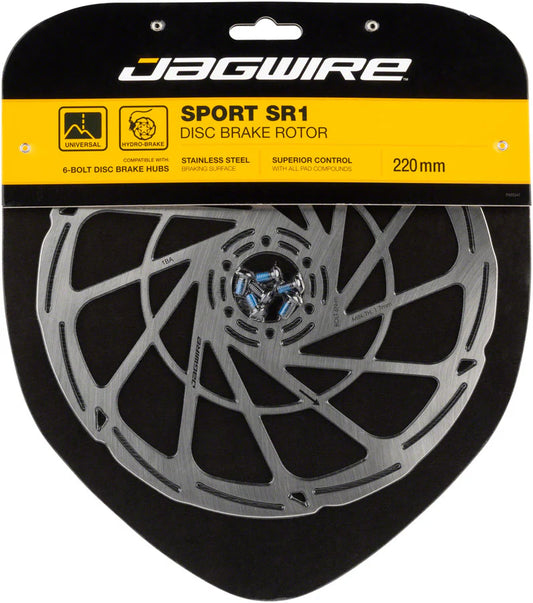 JagWire Sport SR1 180mm Disc Brake Rotor