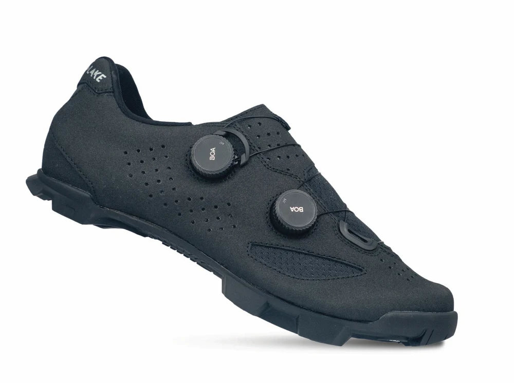 Lake MX-239 MTB Shoes Black Black 45 Regular Fit