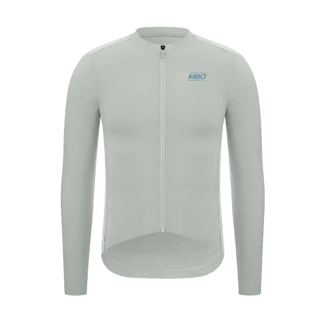 MBO Jersey C140 Long Sleeves - Pale Cloudy Gray