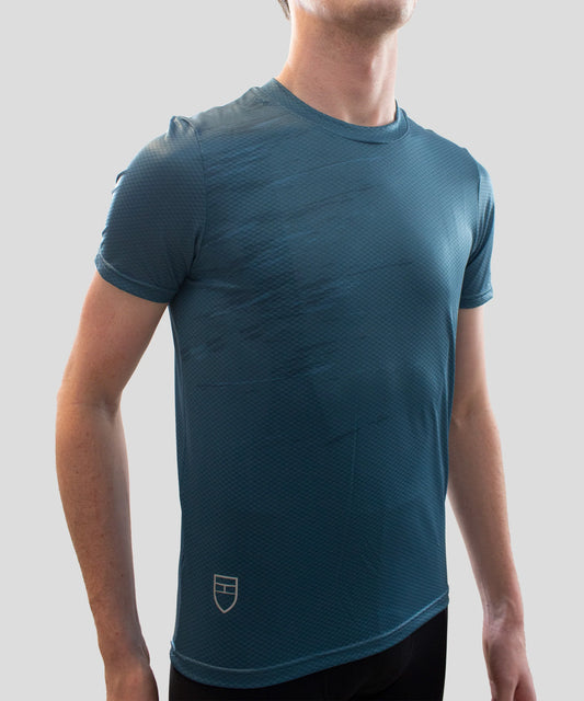 Mektrax Everyday Tec Tee Men Slate Blue (75)